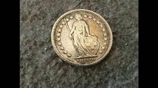 1/2  Franc Suisse Helvetia 1906 Argent Collection Monnaie (1 pi&egrave;ce) - Collector