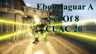 Ebon Jaguar A Set of 8 CUAC 20: MechWarrior Online