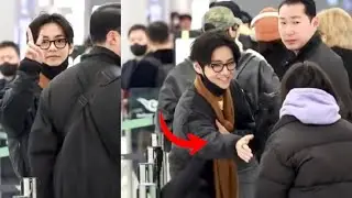 This Viral Airport Clip of BTS's V Has Everyone Saying WOW😱