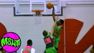 Gerard Mungo Monster Dunk at 2015 MSHTV Showcase - Class of 2019 Basketball