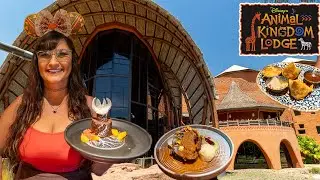 Sanaa EASTER MENU 🌷 Disney World Animal Kingdom Lodge food review 2025