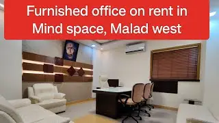 Furnished office on rent in Kamdhenu Estate,Mind space, Malad west.@realproperties123 (9029705337)