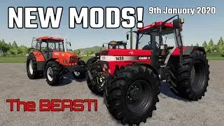 NEW MODS Farming Simulator 19 PS4 (Review) 9th January 2020.