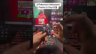Pokemon Packs ! Oct 13th ! 👻👻 #pokemon #pokemoncards #pokemoncontent #pokemontrickortrade