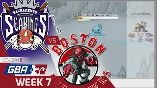GBA Week 7 | Sacramento Seakings vs. Boston Red Sawks