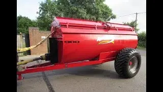 AGRIMAC 900 MUCK SPREADER WALKROUND VIDEO