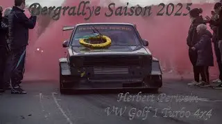 Bergrallye Saison 2025 Highlights | Herbert Perwein - Golf 1 Turbo 4x4 / Sound, Speed & Action!
