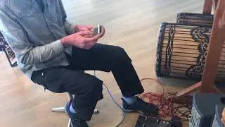 Kalimba pentatonisch 13 tonen met pick-up, Marek Bolf
