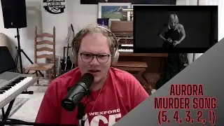 HER VOICE IS AMAZING - Voice Teacher REACTS - AURORA - Murder Song (5, 4, 3, 2, 1)
