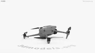 DJI Air 3S 3D model by 3DModels.org