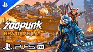 ZOOPUNK НОВАЯ геймплейная демоверсия 4K | УЛЬТРАреалистичная графика (брутальный экшен-РПГ в стил...