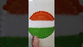 Create a STUNNING Republic Day Rangoli in 10 Minutes!