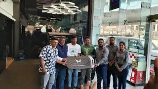 THAR COMING HOME|Naushad khan|Mahindra showroom  #sarfarazkhan