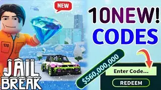 ⚠️ НОВЫЕ ⚠️ КОДЫ ДЛЯ JAILBREAK 2025 - КОДЫ ДЛЯ JAILBREAK В ROBLOX 2025