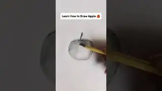 How to Draw an Apple 🍎 | Easy Step-by-Step Tutorial for Beginners.