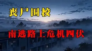 喪屍來襲前收到父母預警，四人固守宿捨見証末日百態。當寒潮與屍潮逼近，南遷之路危機四伏......#诡异末世#末日求生#末日丧尸#极限求生#末世求生##国漫#ai漫剧#