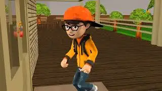 Scary Teacher 3D Glue Prank Gameplay and animation |THE SKELETON FUNNY|#shorts