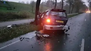 Flinke schade na aanrijding Surhuizum