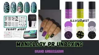 NEW AMBASSADOR WITH MANIOLOGY| PR UNPACKING + STAMPING 101