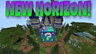 Minecraft: NEW HORIZON LUCKY BLOCK! - Marketplace Showcase