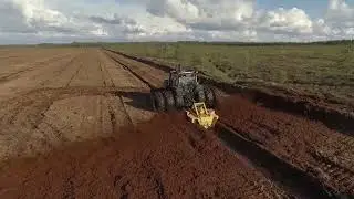 ШНЕКОВЫЙ КАНАВОКОПАТЕЛЬ Suokone MeriPeat OJK  ПРОВОДКА КАНАВ и ВОССТАНВОЛЕНИЕ ТОРФЯНЫХ ЗАЛЕЖЕЙ
