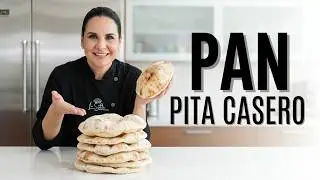 PAN DE PITA casero 🔴SERIE HAZLO EN CASA # 3