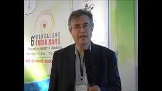 Prof. Mercouri G. Kanatzidis at the 6th Bangalore INDIA Nano