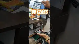 Uv glass remove one plus 8 😀😱 #uv  #oneplus #uvglass