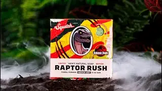 Dr. Squatch Raptor Rush Soap Review