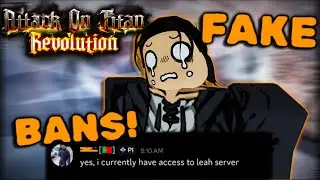 Разработчики и модераторы AOT Revolution ошибочно банят игроков!