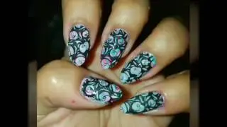 Watermarble & Nail Stamp Design