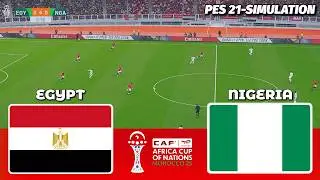 Egypt vs Nigeria | AFCON 2025 | 3rd Place | PES 21 Simulation