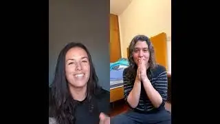 Amber is live with @Laurenlovescarbs!