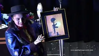 LADY MAGICIAN OF INDIA | MAGIC GIRL ANUSKA  SARKAR | FLOATING GLASS MAGIC | WATER TO ICE TRICK