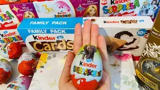Compilation Kinder Surprise ASMR Unboxing 
