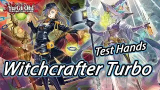 Yu-Gi-Oh! WITCHCRAFTER TURBO TEST HANDS+DECKLIST! June 2020 Banlist!