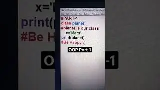 How to declare Class in Python? 