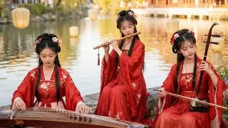 Chinese Traditional Music: Bamboo flute, Erhu & Guzheng | Beautiful Instrumental Chinese Music