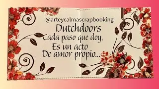#dutchdoors #temu #journal #relaxing #scrapbook #scrapbookjournal #scrapbookingideas