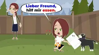 Amy zerst&ouml;rt ihren Test | Deutsch lernen | Hallo Amy