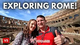 Virgin Voyages Cruise | Civitavecchia, Rome, Italy | Scarlet Lady, Irresistible Med & Rome | Vlog 5