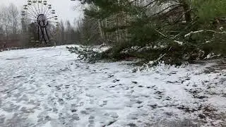 Припять колесо обозрения 12.01.2021