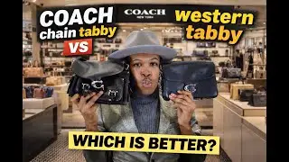 I Compared the Coach Chain Tabby vs Western Tabby&hellip; One Is NOT Worth It!!