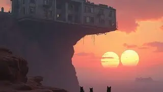 Desert Outpost on Nyathra-9 &mdash;(Human Made) Ambient Space Wind & Radio Chatter | Cats and Space Mostly