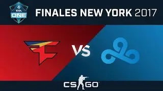 CS:GO - FaZe vs Cloud9 - Mirage - ESL One New York - Demi-finale - Map 1
