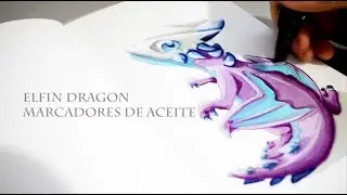 Elfin Dragon - Marcadores de aceite