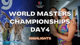 World Masters Championships Day 4 | Artistic Swimming & Athlete Moments