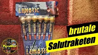 The most powerful salute rockets! - Lunatic | PyroMoe