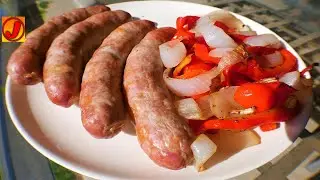 NINJA SPEEDI BRATS SAUSAGES AND PEPPERS