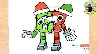 How to Draw Festive 67 Step by Step 🎄 | Easy Drawing Tutorial for Kids | Draw It Simple With Moulik